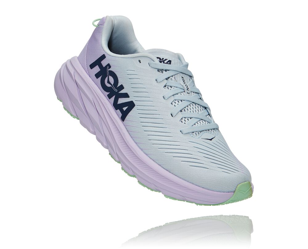 Hoka One One Rincon 3 Löparskor Dam Beige/Lila - SE-5212486